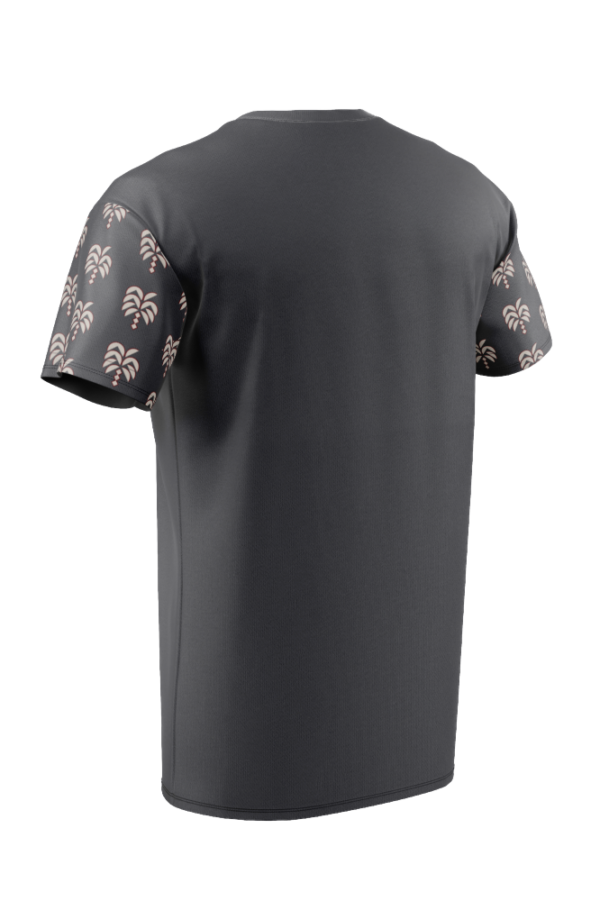 Black Men T-Shirt back